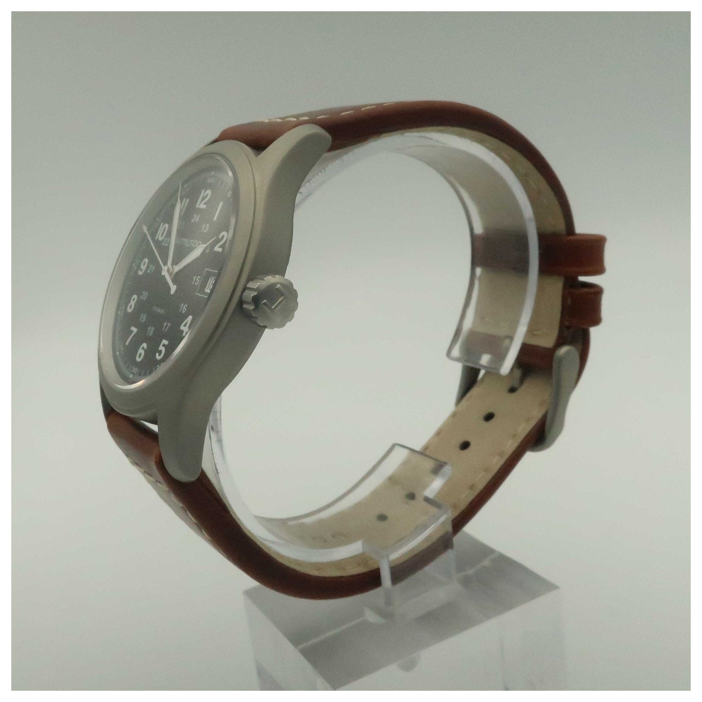 Hamilton Khaki Men's Swiss Quartz (Battery-Powered) Watch H68481533-IV-SDV - Image #4