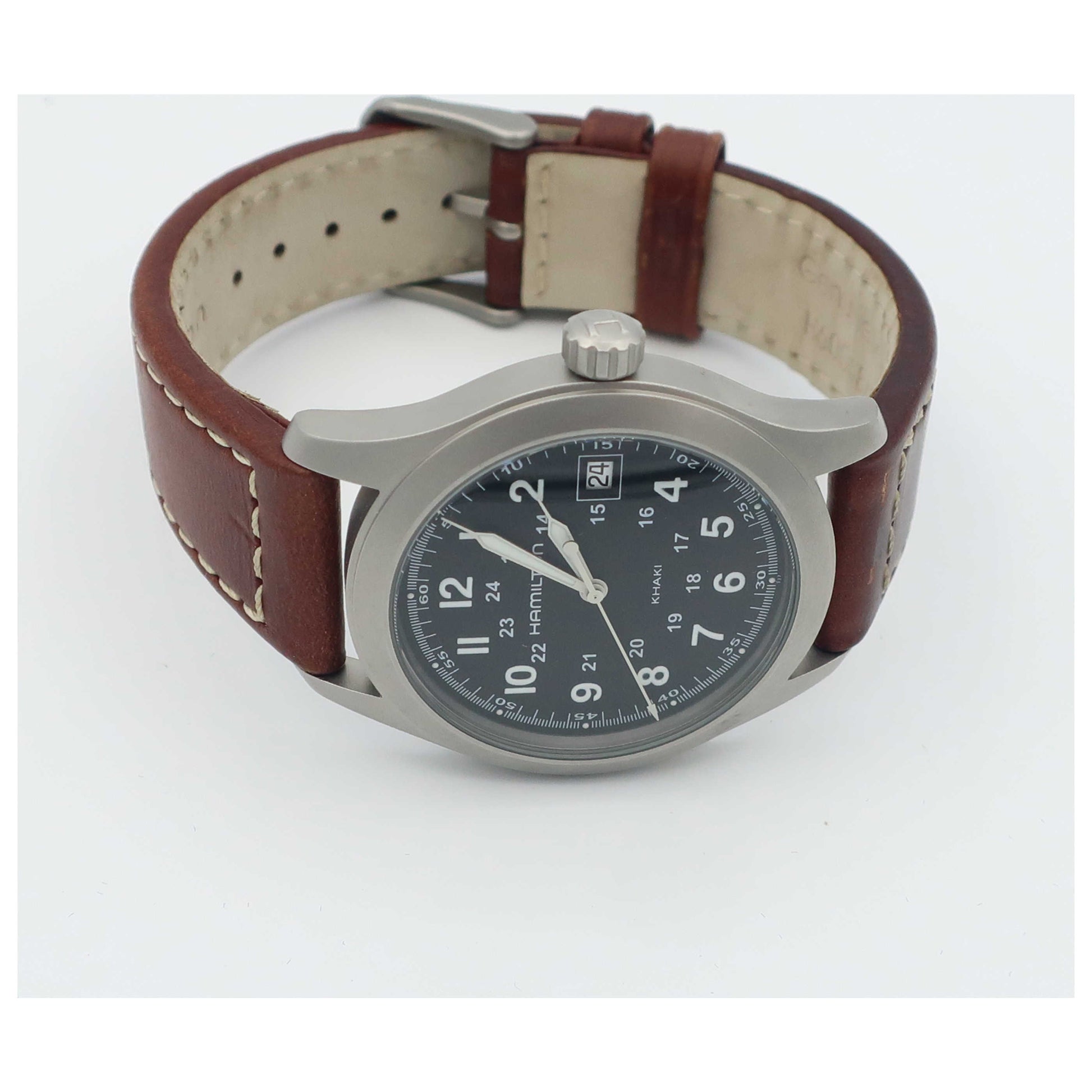 Hamilton Khaki Men's Swiss Quartz (Battery-Powered) Watch H68481533-SDV - Image #8