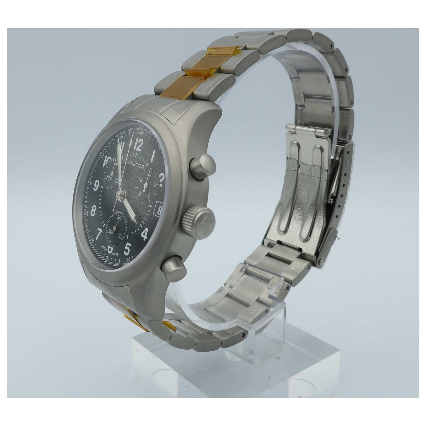 Hamilton Khaki Men's Swiss Quartz (Battery-Powered) Watch H68582133-SDV - Image #4