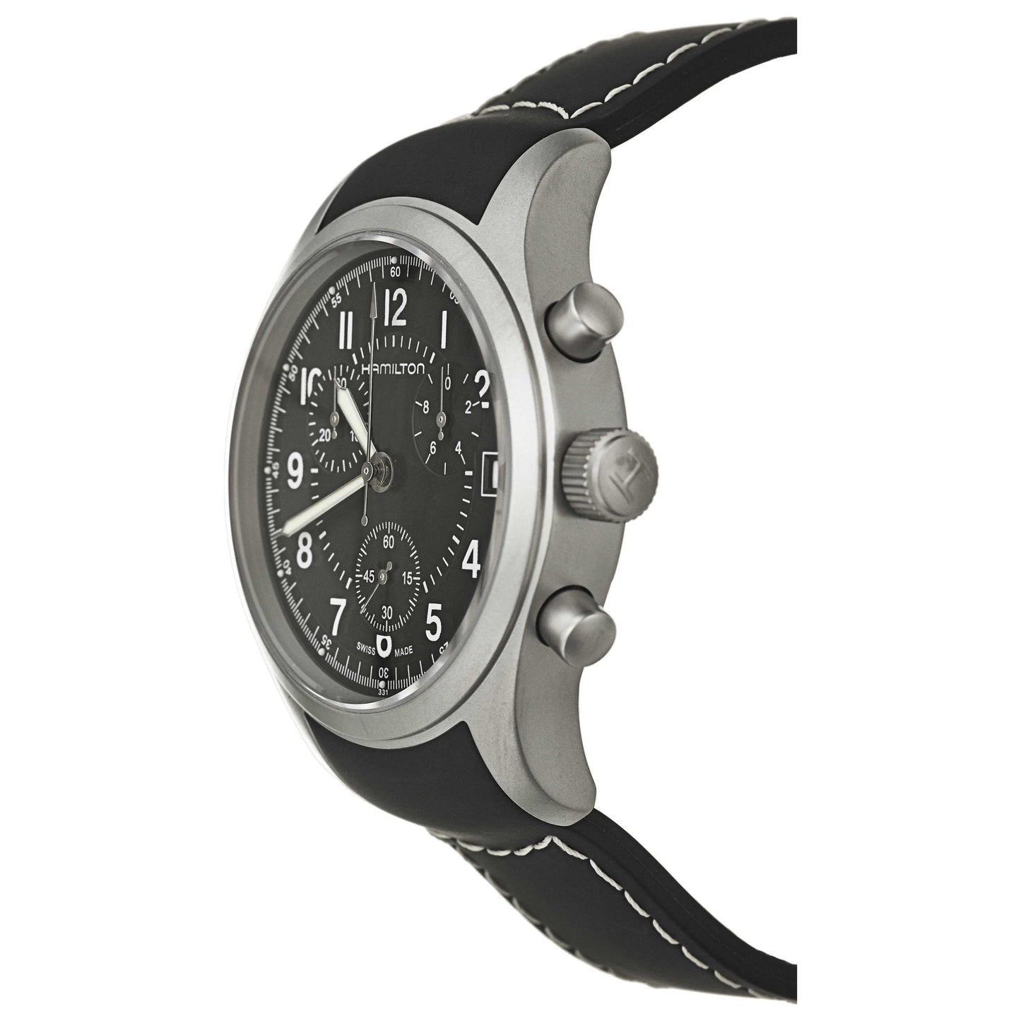 Hamilton Khaki Men's Swiss Quartz (Battery-Powered) Watch H68582333 - Image #4