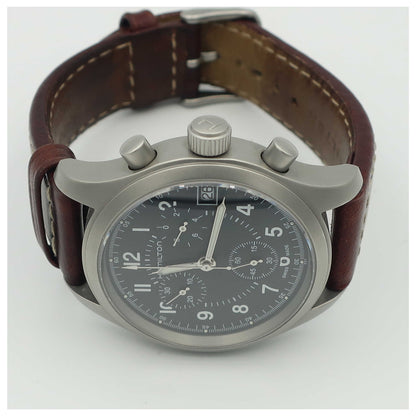 Hamilton Khaki Men's Swiss Quartz (Battery-Powered) Watch H68582533-PO - Image #8