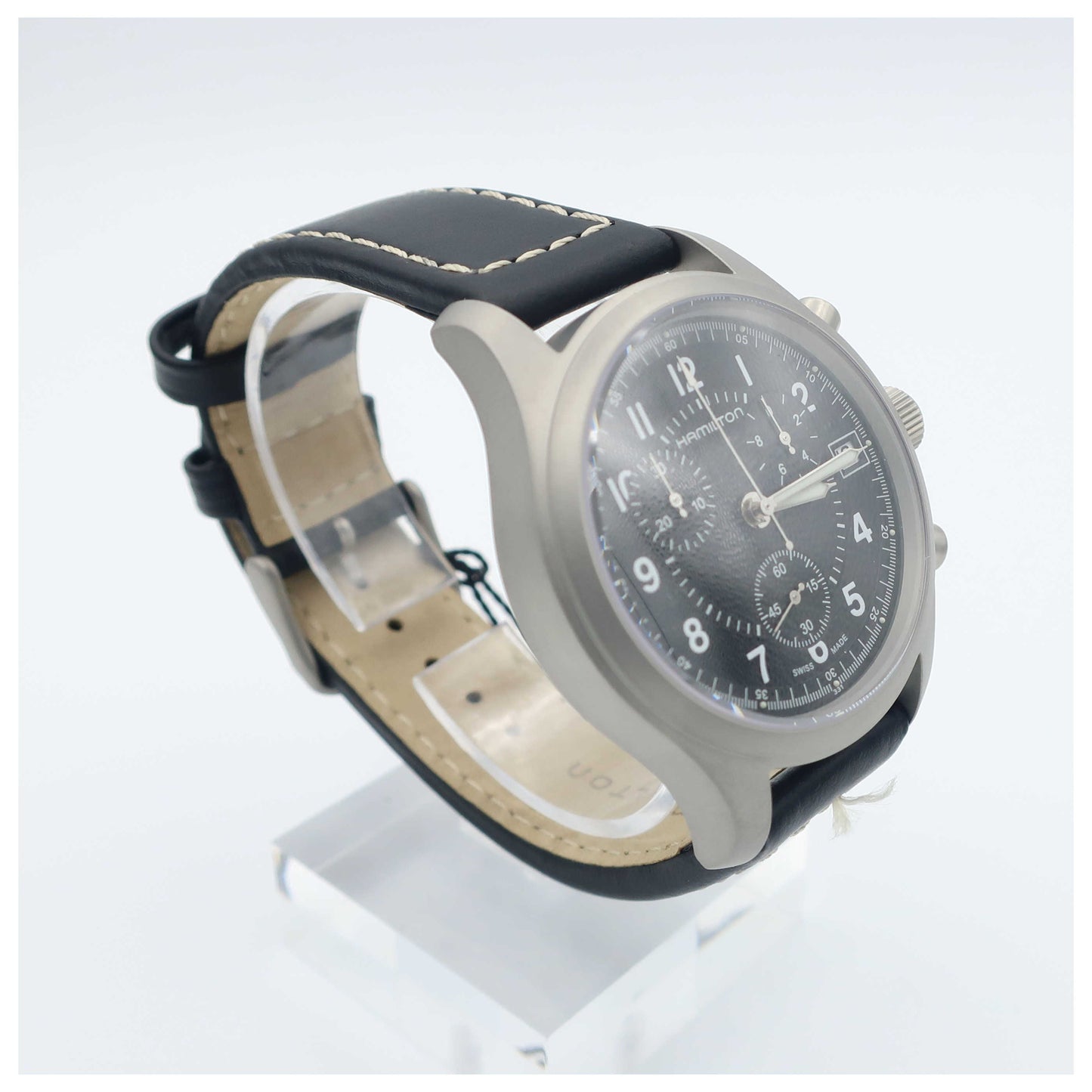 Hamilton Khaki Men's Swiss Quartz (Battery-Powered) Watch H68582733-SDV - Image #3