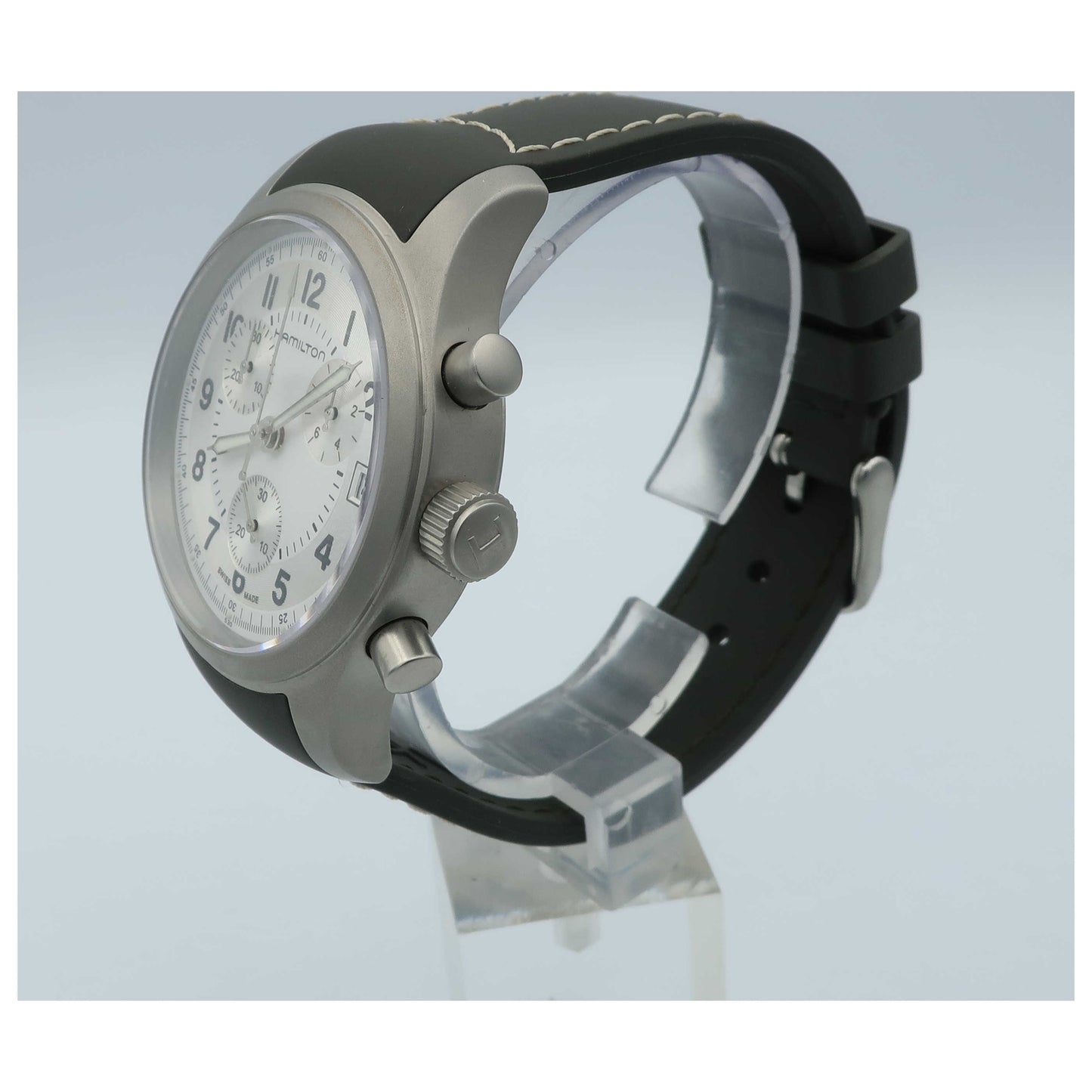 Hamilton Khaki Field Men's Swiss Quartz (Battery-Powered) Watch H68582853-SD - Image #4