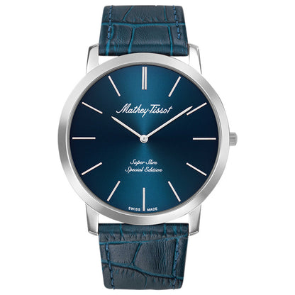 Front view of Mathey Tissot Cyrus Men's Quartz Watch H6915ABU