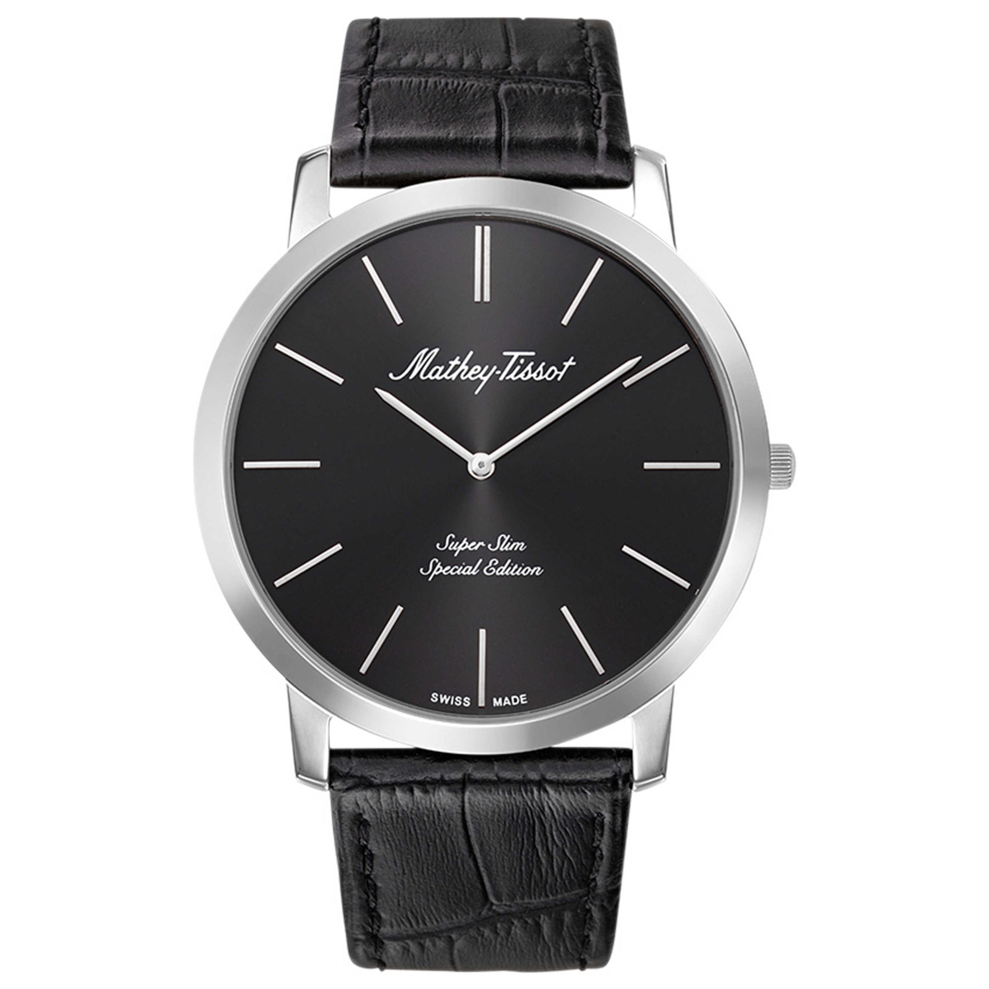 Front view of Mathey Tissot Cyrus Men's Quartz Watch H6915AN