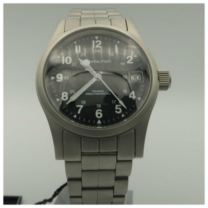 Front view of Hamilton Khaki Field Men's Manual-Wind Watch H69319133-PO