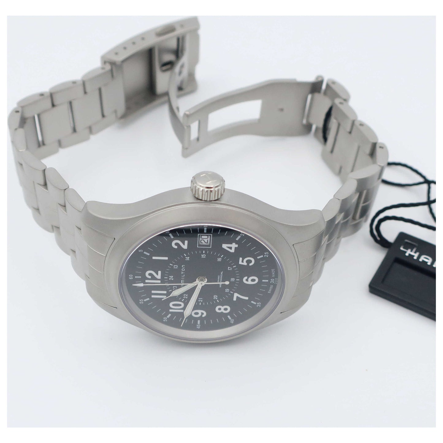 Hamilton Khaki Field Men's Manual-Wind Watch H69519133-SD - Image #8