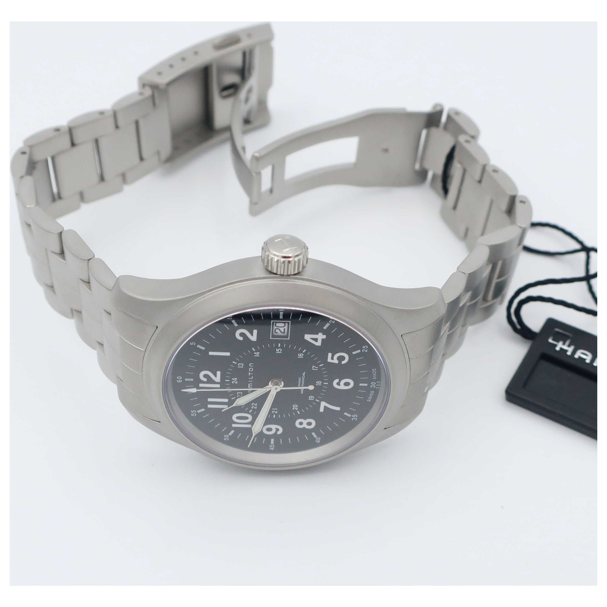 Hamilton Khaki Field Men's Manual-Wind Watch H69519133-SD - Image #8