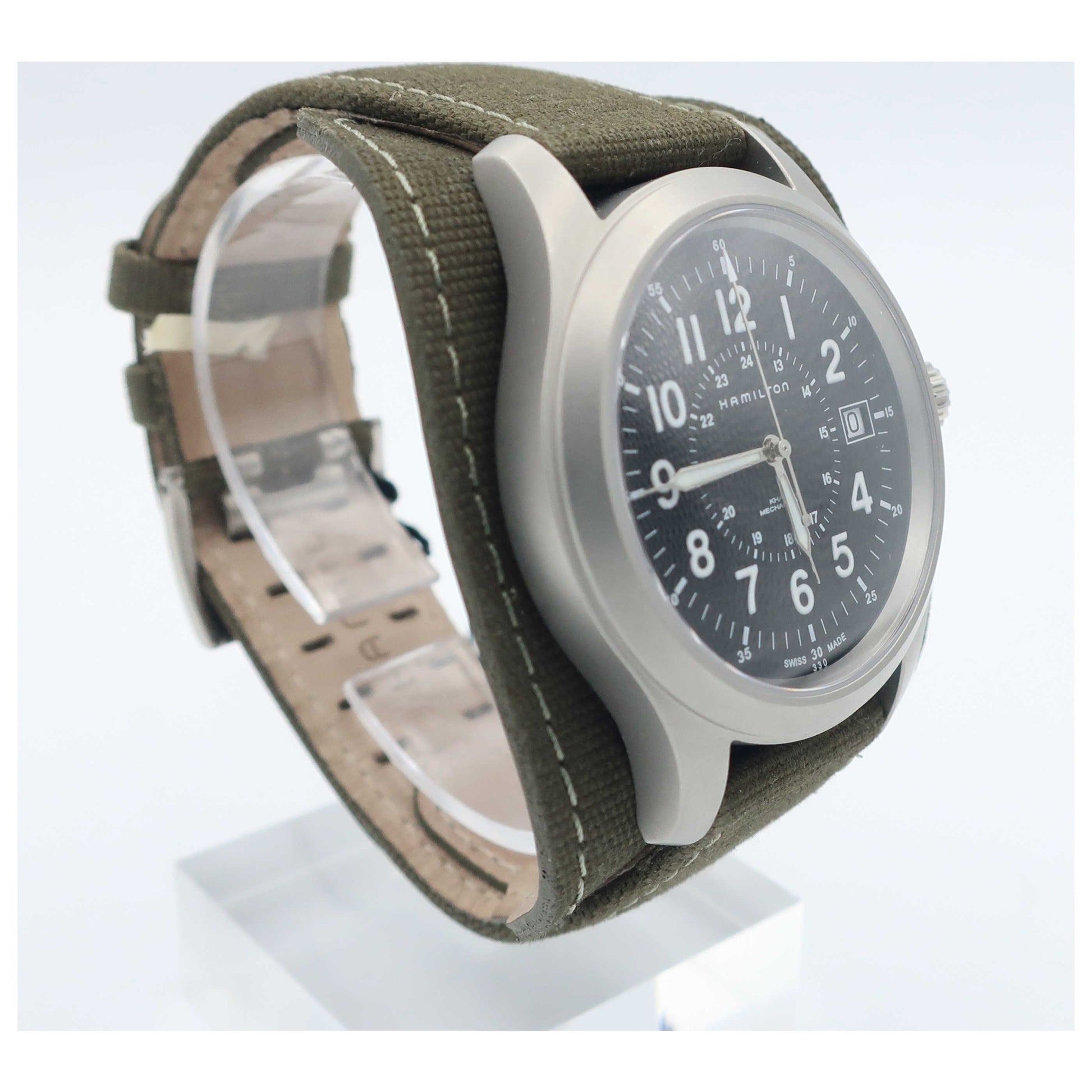 Hamilton Khaki Field Men's Manual-Wind Watch H69519333-SD2 - Image #3