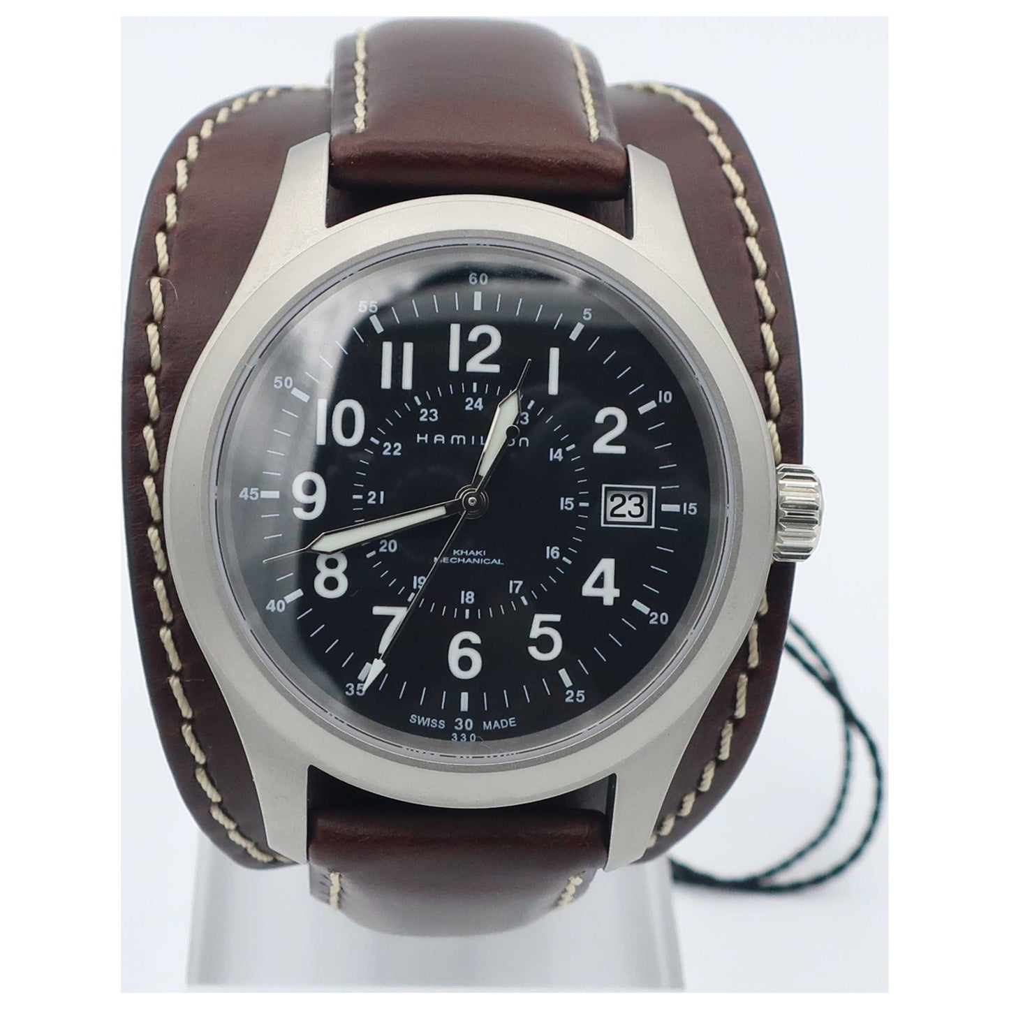 Front view of Hamilton Khaki Field Men's Manual-Wind Watch H69519533-SD2