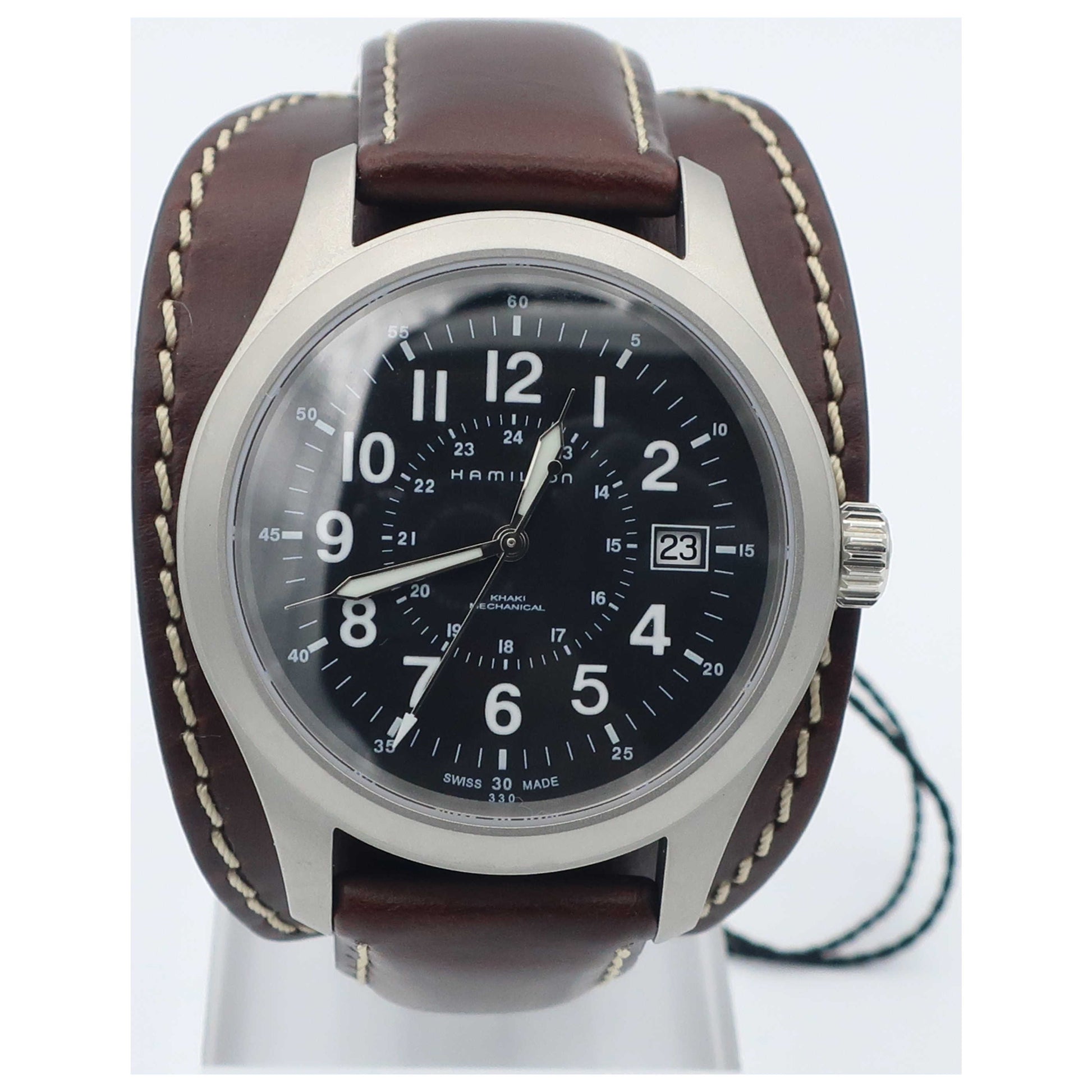 Front view of Hamilton Khaki Field Men's Manual-Wind Watch H69519533-SD2