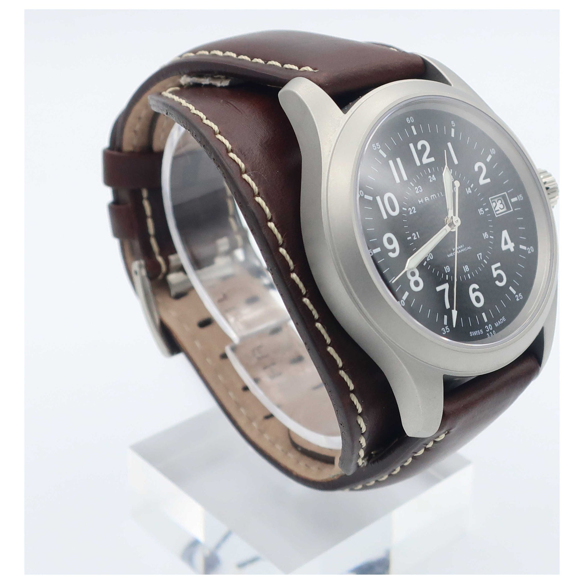 Hamilton Khaki Field Men's Manual-Wind Watch H69519533-SD2 - Image #3