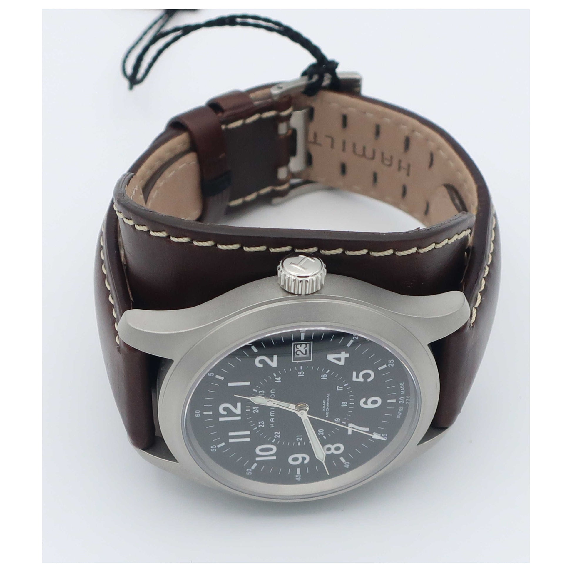 Hamilton Khaki Field Men's Manual-Wind Watch H69519533-SD2 - Image #8