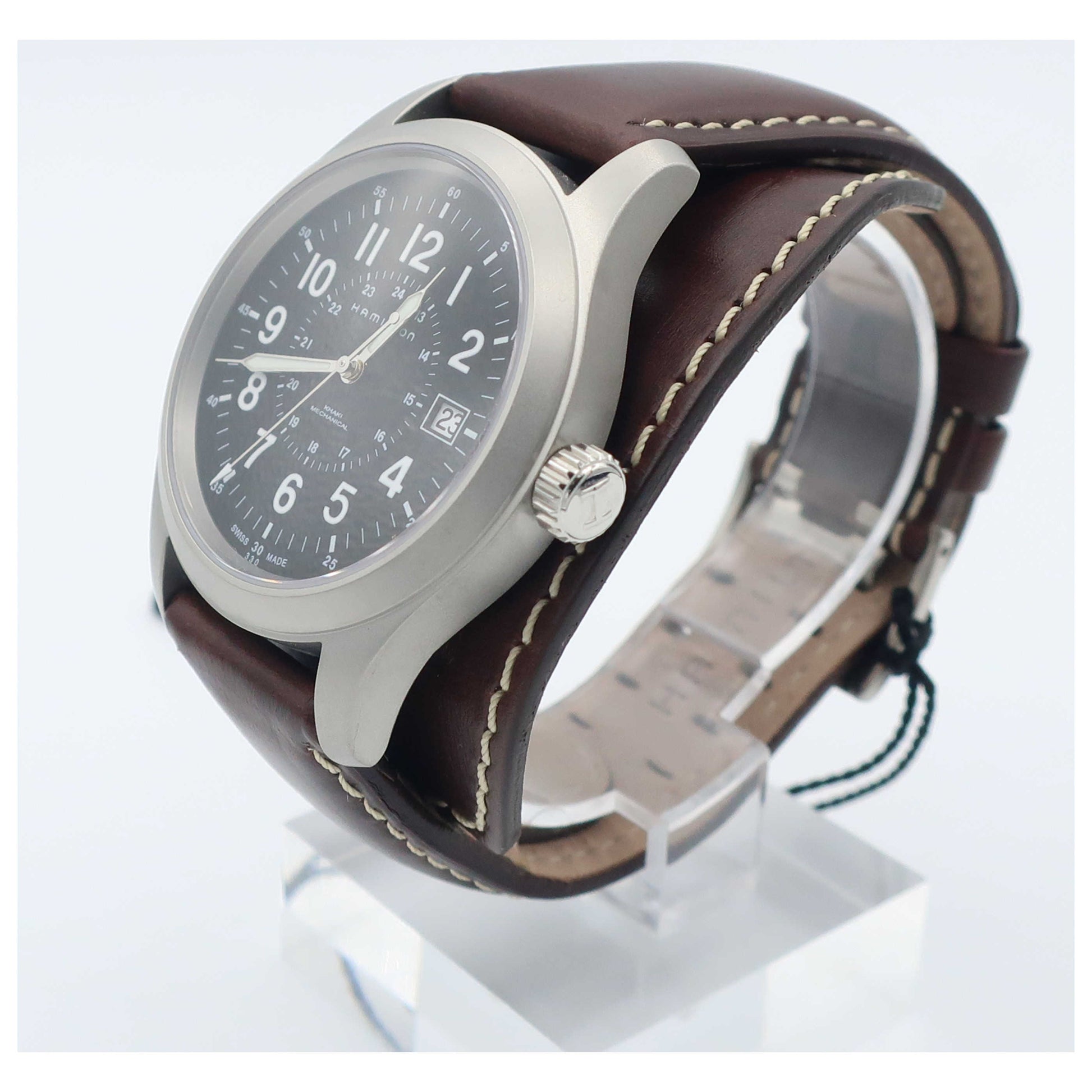 Hamilton Khaki Field Men's Manual-Wind Watch H69519533-SD2 - Image #4