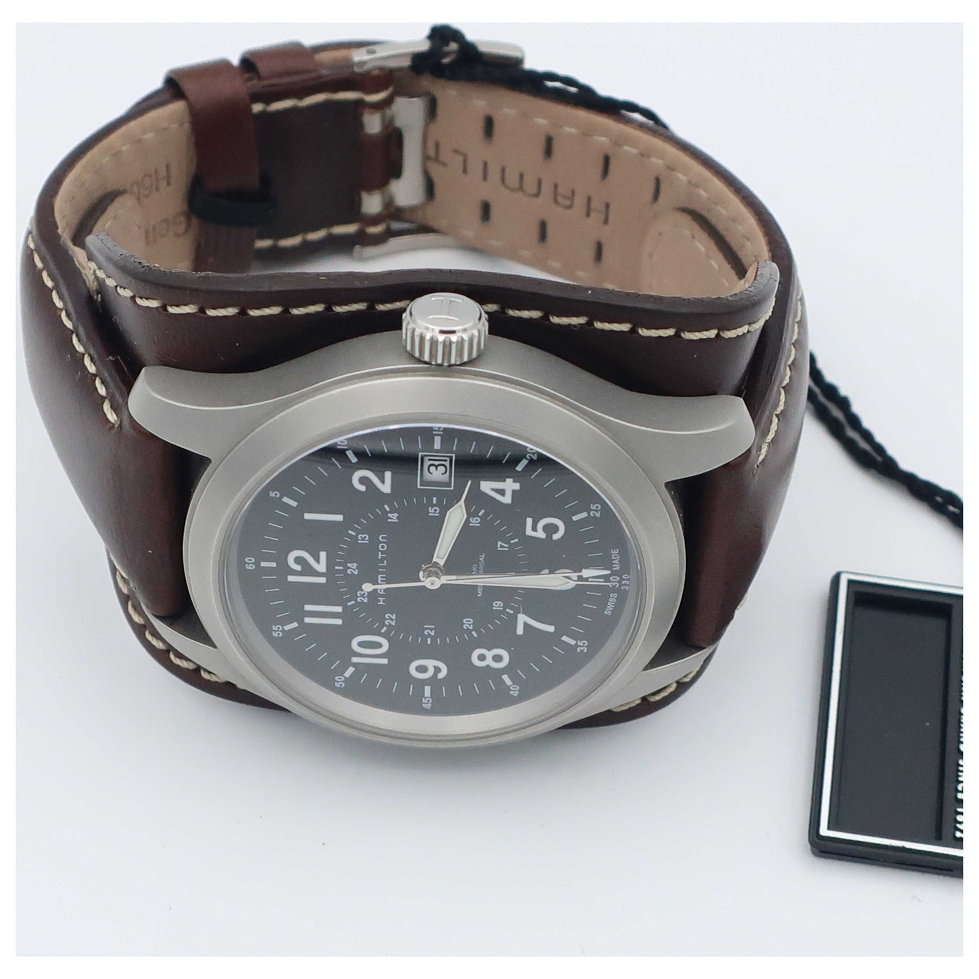 Hamilton Khaki Field Men's Manual-Wind Watch H69519533-SD3 - Image #8