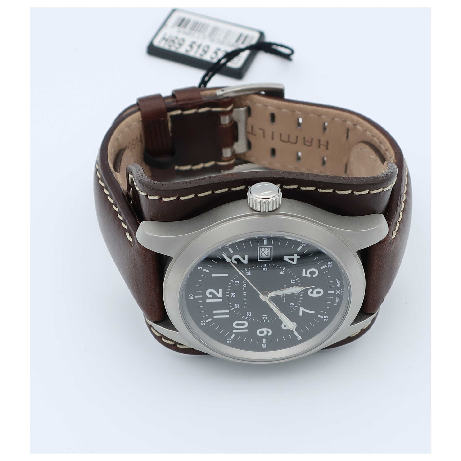 Hamilton Khaki Field Men's Manual-Wind Watch H69519533-SD - Image #8