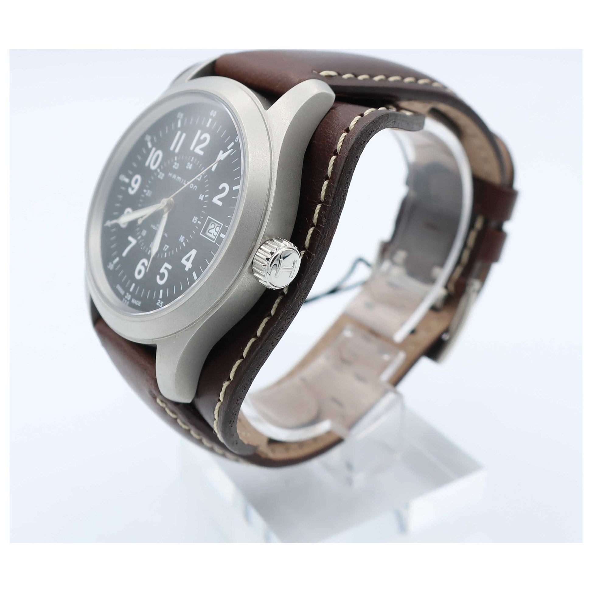 Hamilton Khaki Field Men's Manual-Wind Watch H69519533-SD - Image #4