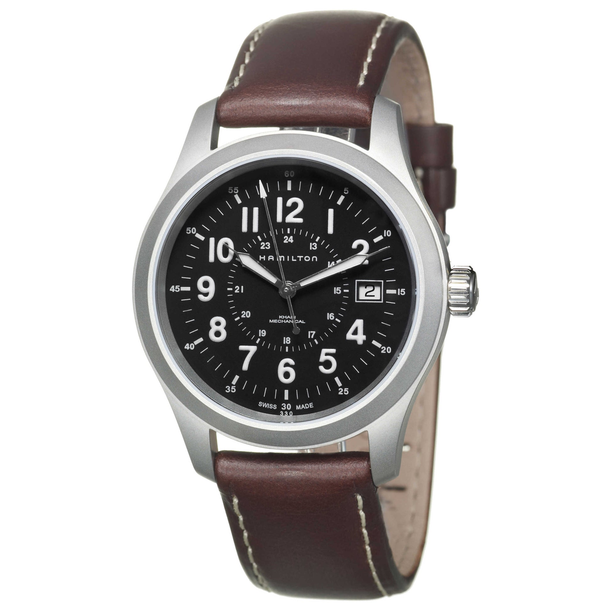 Front view of Hamilton Khaki Field Men's Manual-Wind Watch H69519533