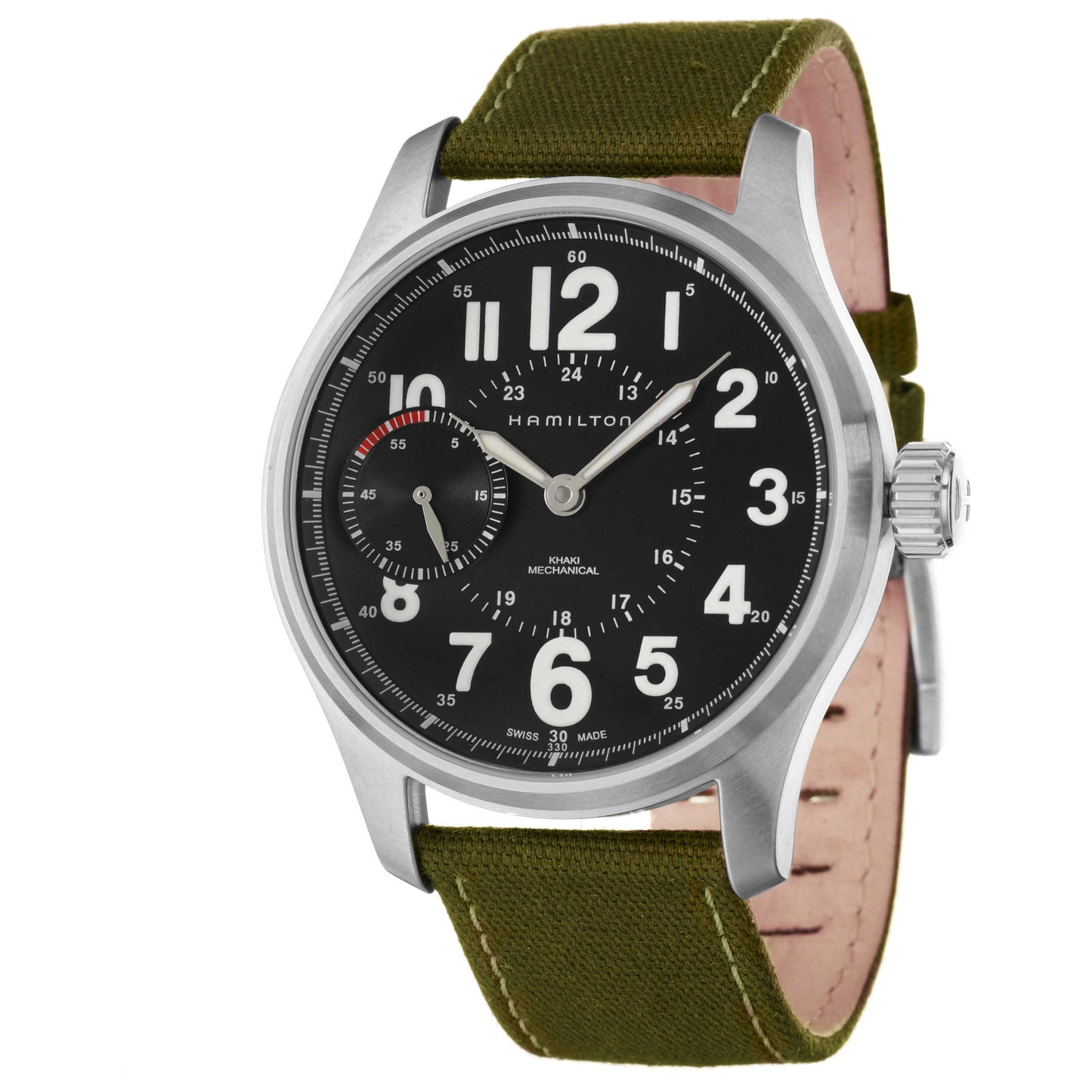 Front view of Hamilton Khaki Field Men's Manual-Wind Watch H69619333