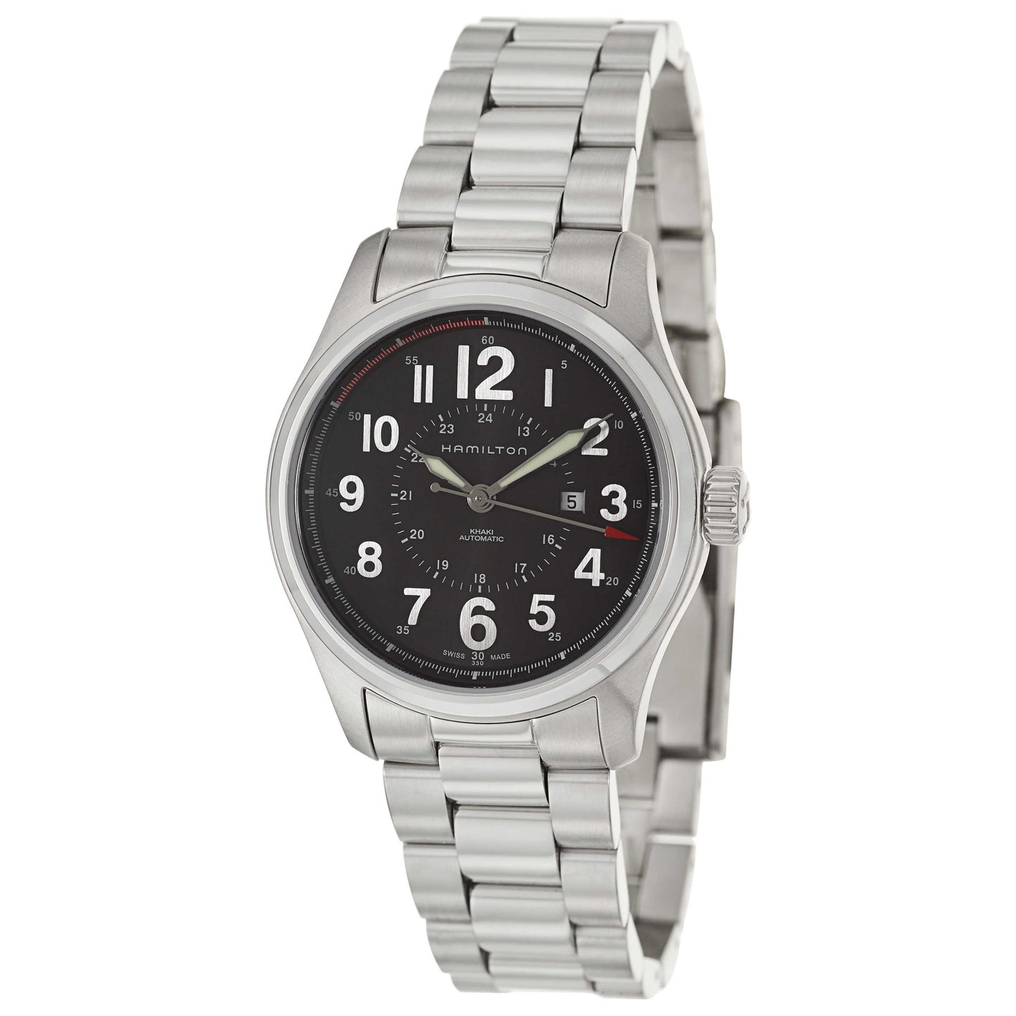 Front view of Hamilton Khaki Field Men's Automatic Watch H70365133