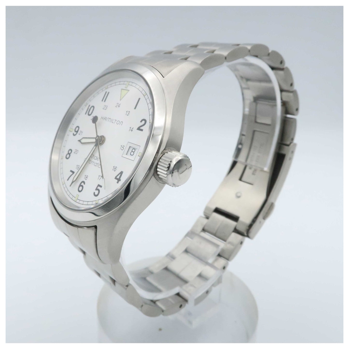 Hamilton Khaki Field Men's Automatic Watch H70415113-SDV - Image #4