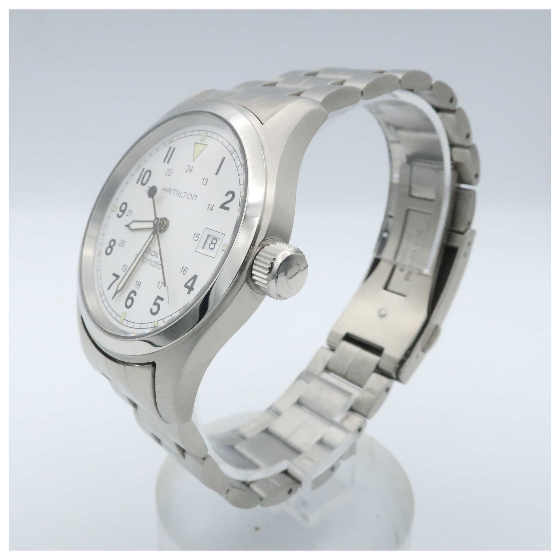 Hamilton Khaki Field Men's Automatic Watch H70415113-SDV - Image #4
