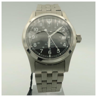 Front view of Hamilton Khaki Field Men's Automatic Watch H70415133-PO