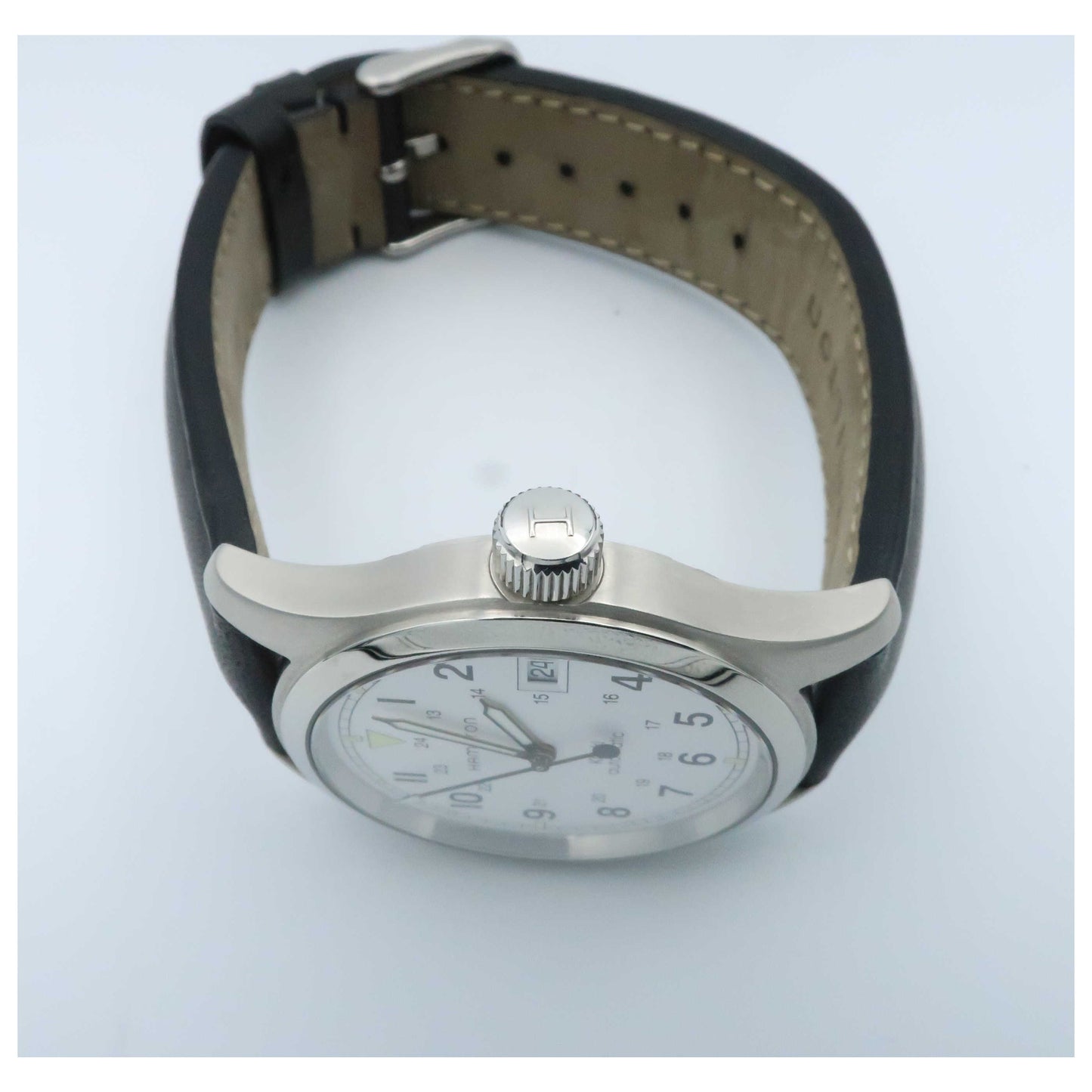 Hamilton Khaki Field Men's Automatic Watch H70415713-SDV - Image #8