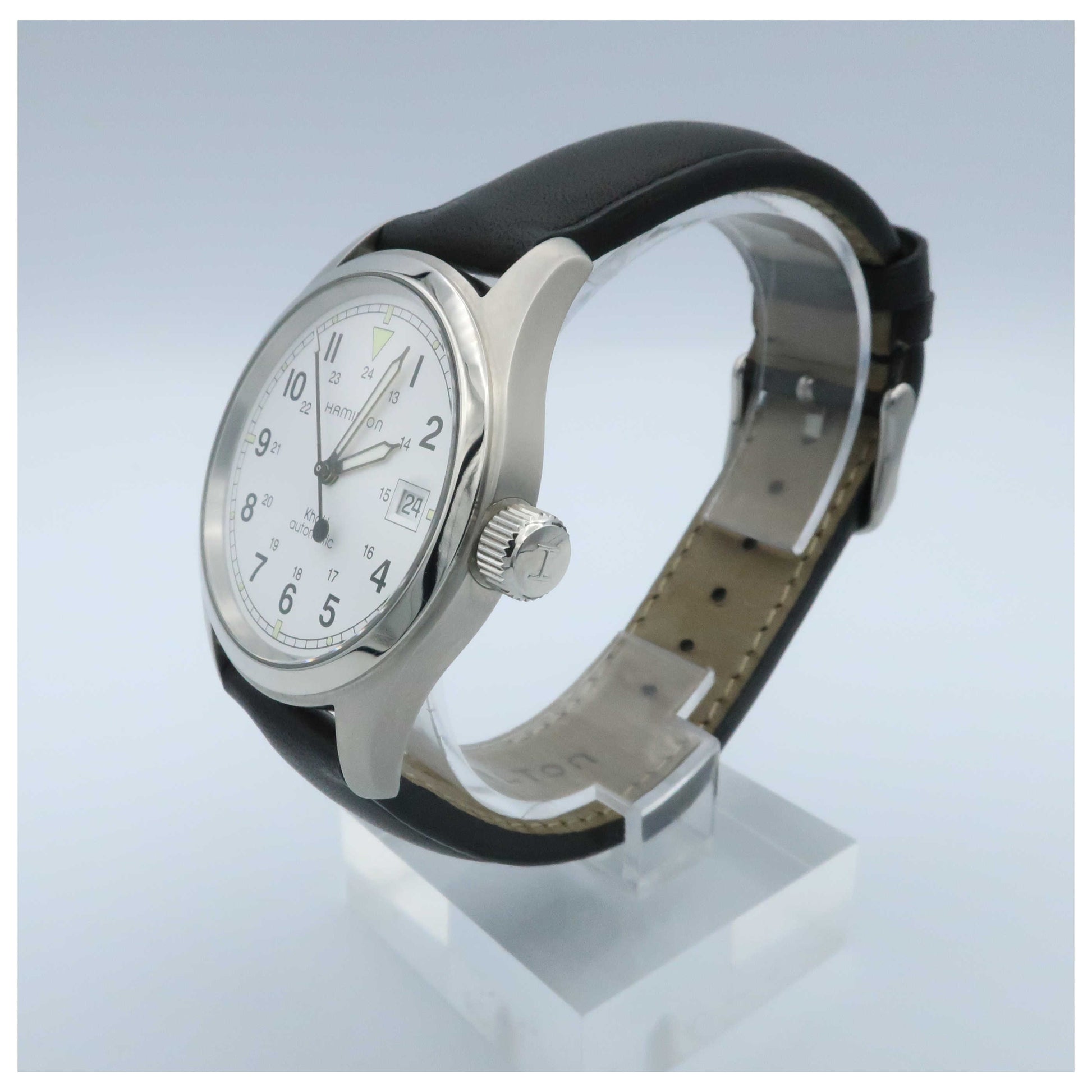 Hamilton Khaki Field Men's Automatic Watch H70415713-SDV - Image #4