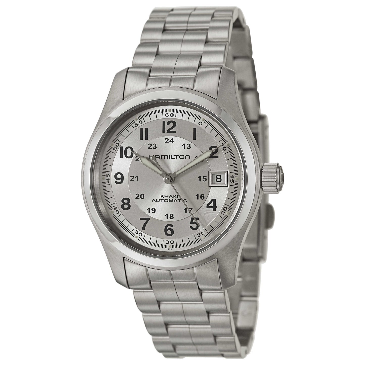 Front view of Hamilton Khaki Field Men's Automatic Watch H70455153