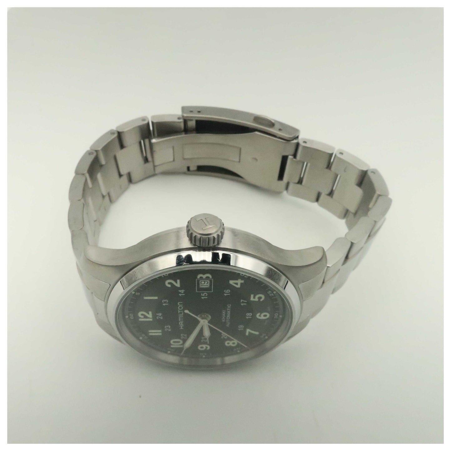 Hamilton Khaki Field Men's Automatic Watch H70525133-SDV - Image #8