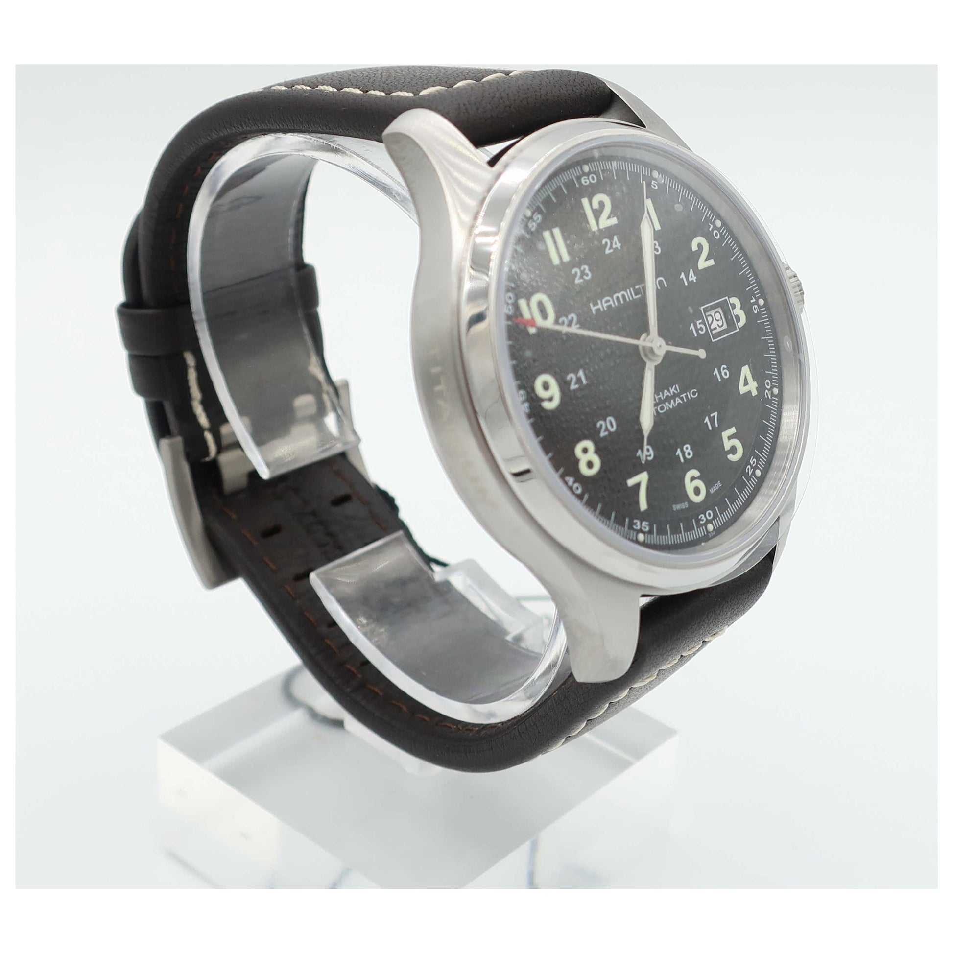 Hamilton Khaki Field Men's Automatic Watch H70525733-SD - Image #3