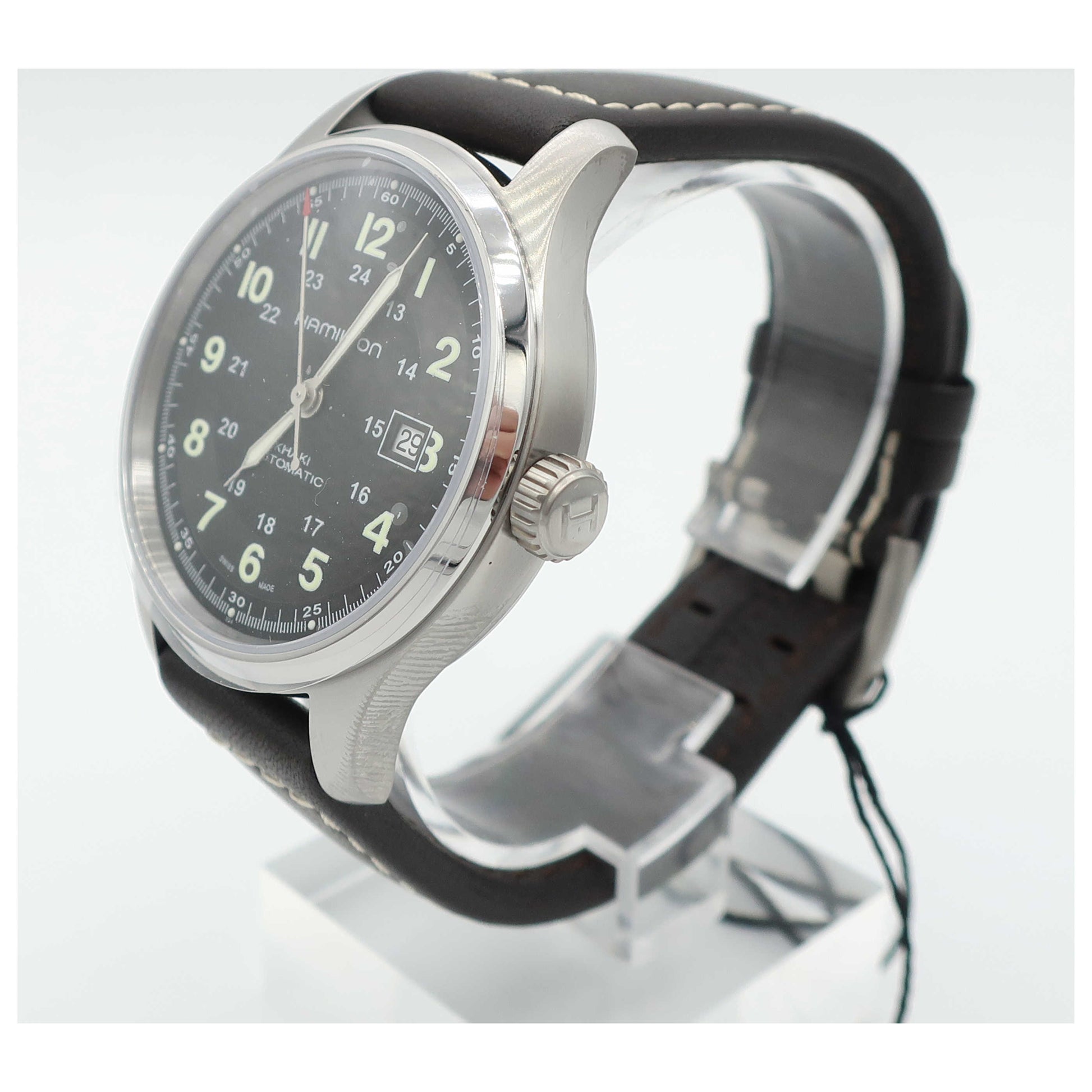 Hamilton Khaki Field Men's Automatic Watch H70525733-SD - Image #4