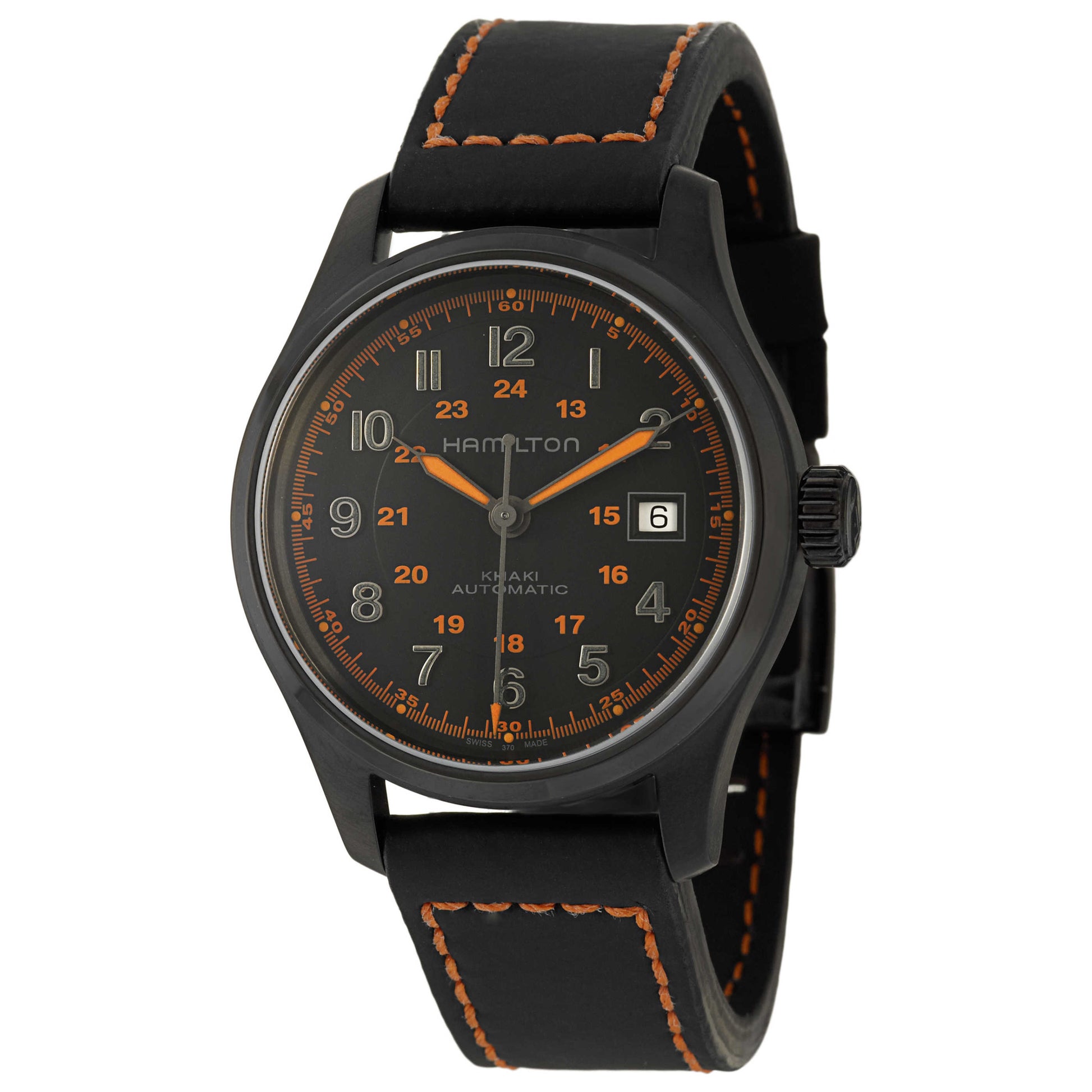 Front view of Hamilton Khaki Field Men's Automatic Watch H70585737
