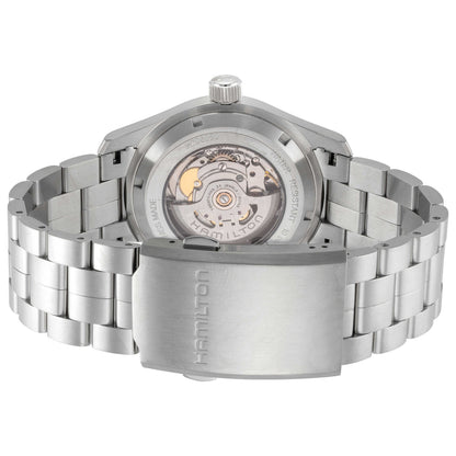 Back view of Hamilton Khaki Field Men's Automatic Watch H70605193