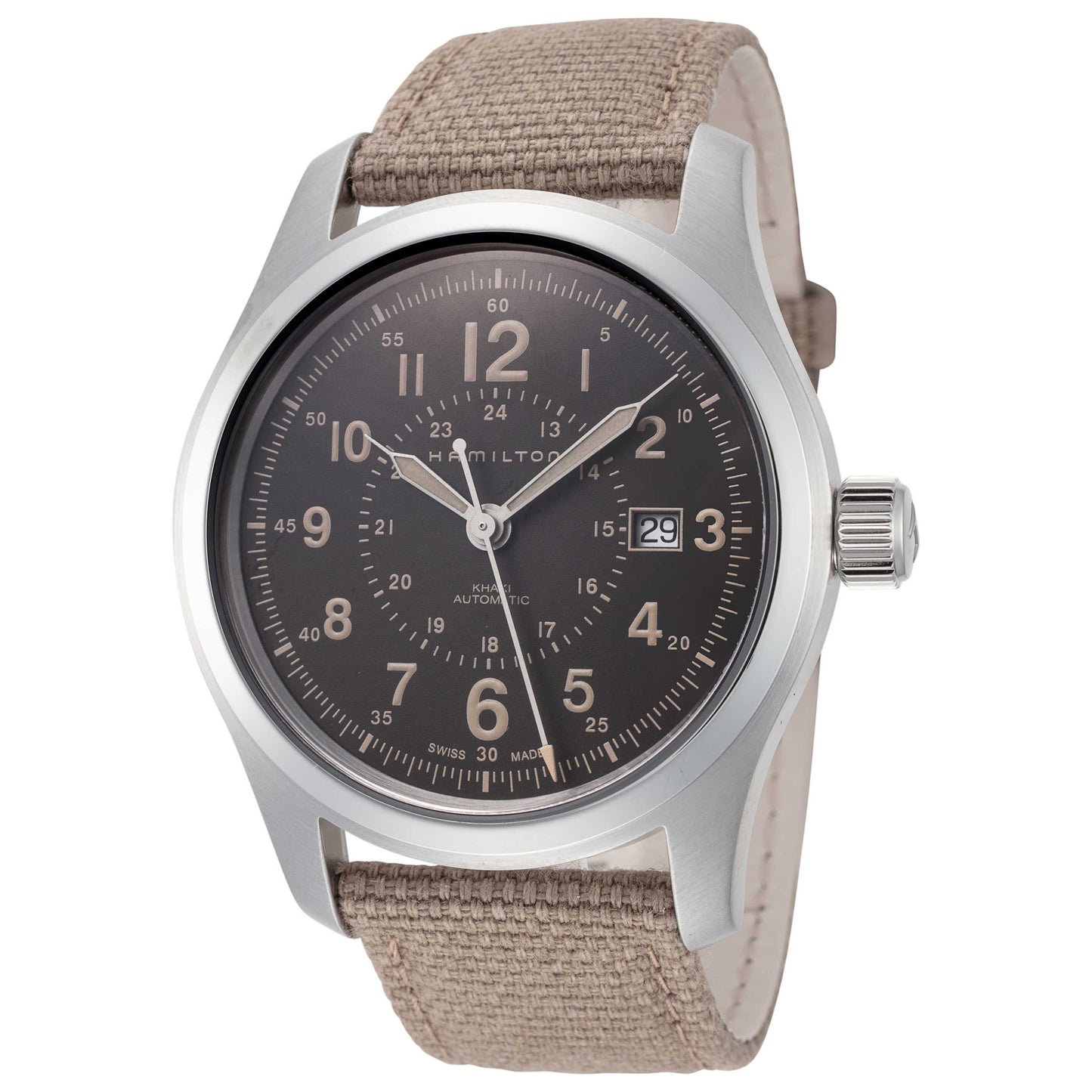 Front view of Hamilton Khaki Field Men's Automatic Watch H70605993