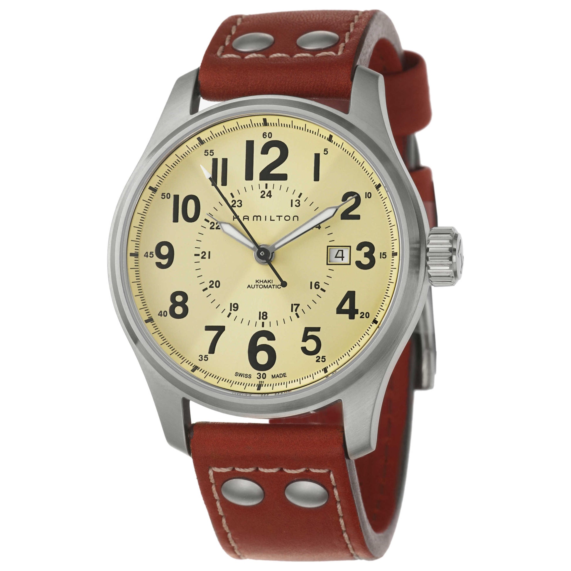 Front view of Hamilton Khaki Field Men's Automatic Watch H70615523