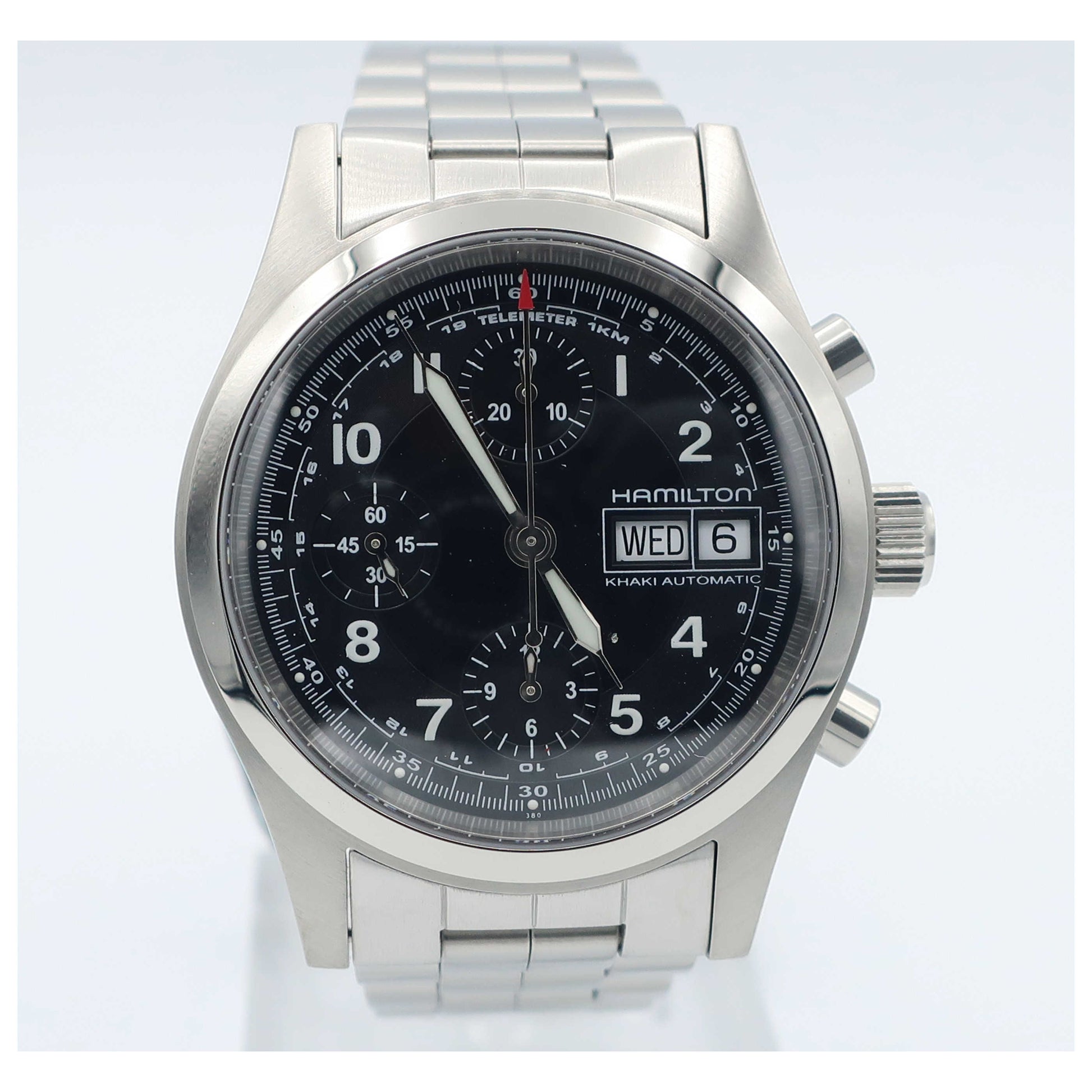 Front view of Hamilton Khaki Field Men's Automatic Watch H71416137-SD