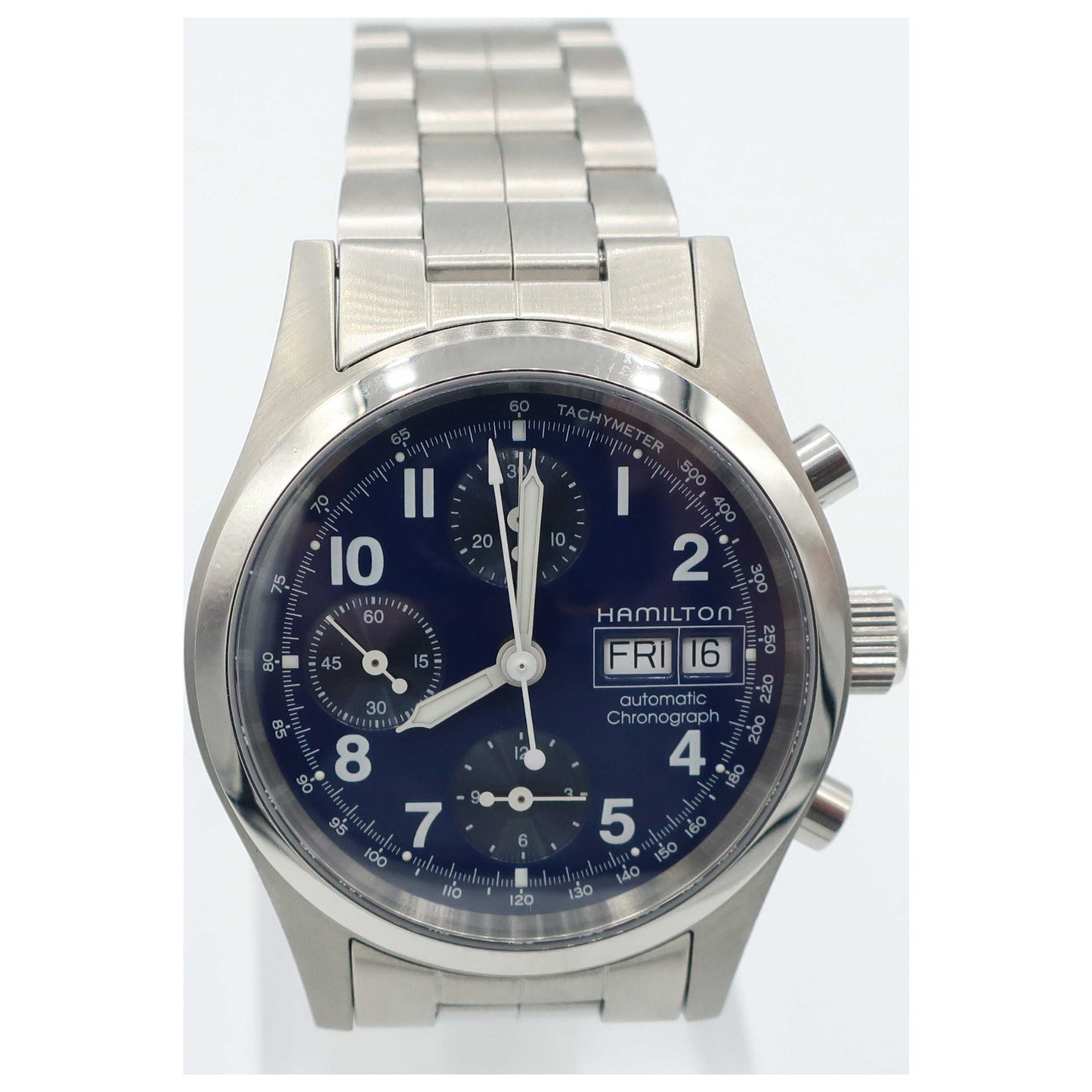 Front view of Hamilton Khaki Field Men's Automatic Watch H71416143-SD2