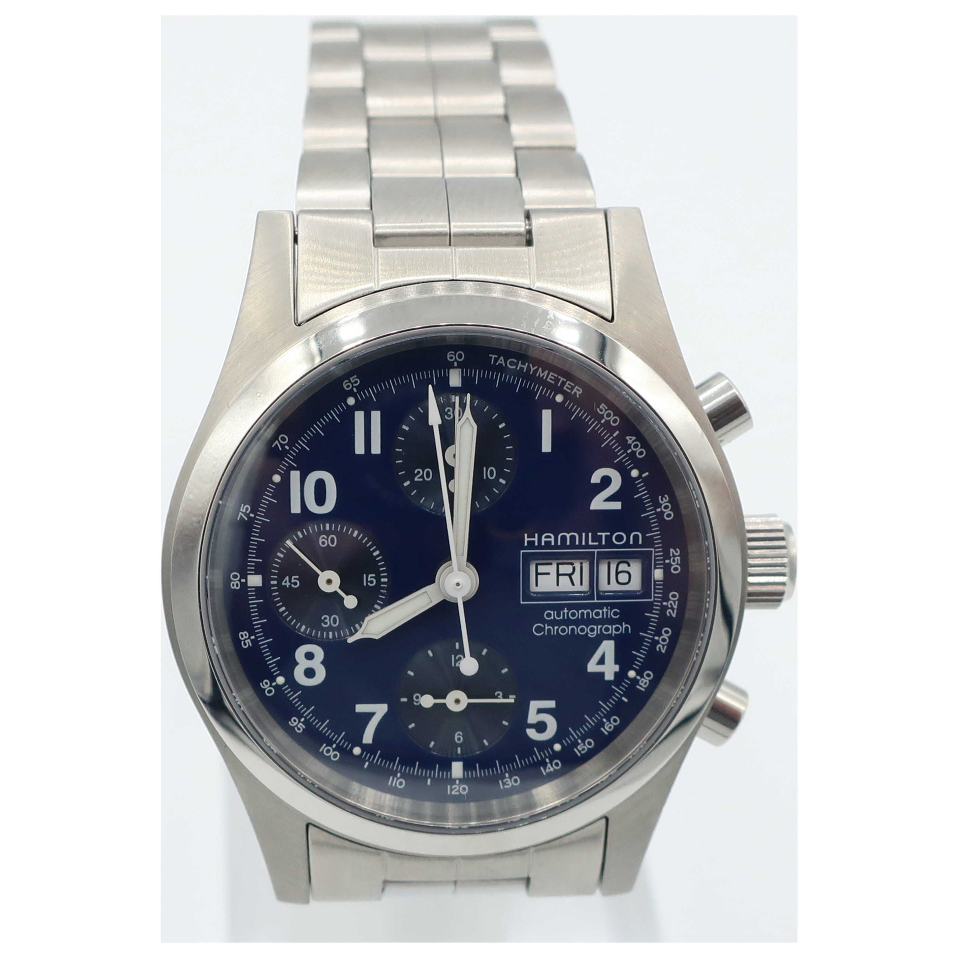 Front view of Hamilton Khaki Field Men's Automatic Watch H71416143-SD2