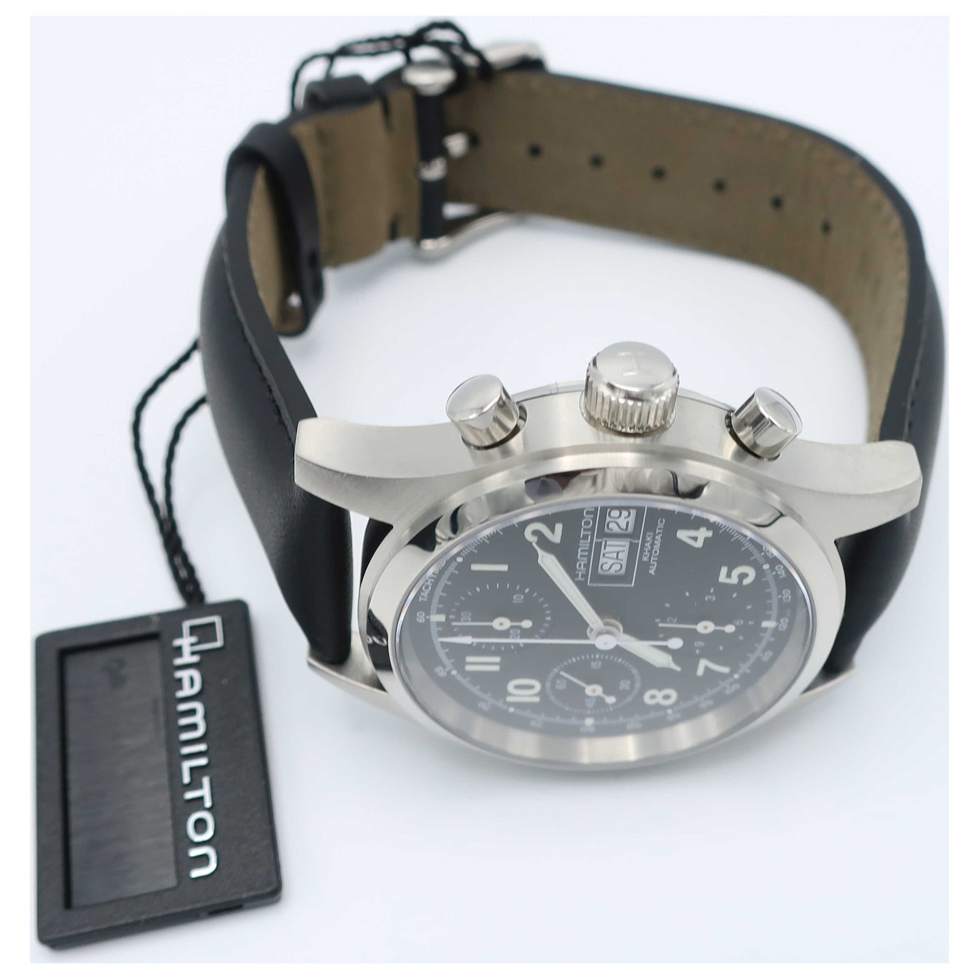 Hamilton Khaki Field Men's Automatic Watch H71416733-SD - Image #8