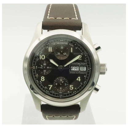 Front view of Hamilton Khaki Field Men's Automatic Watch H71456593-PO