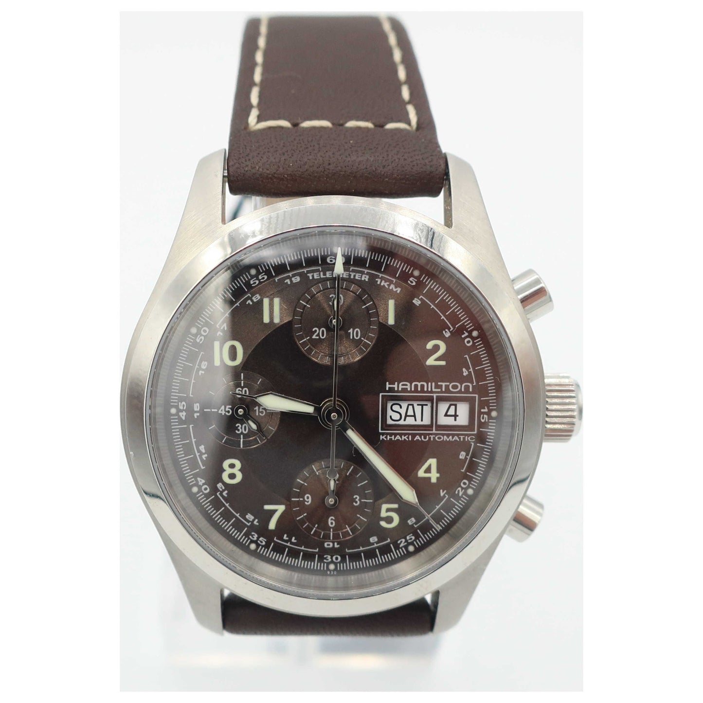 Front view of Hamilton Khaki Field Men's Automatic Watch H71456593-SDV