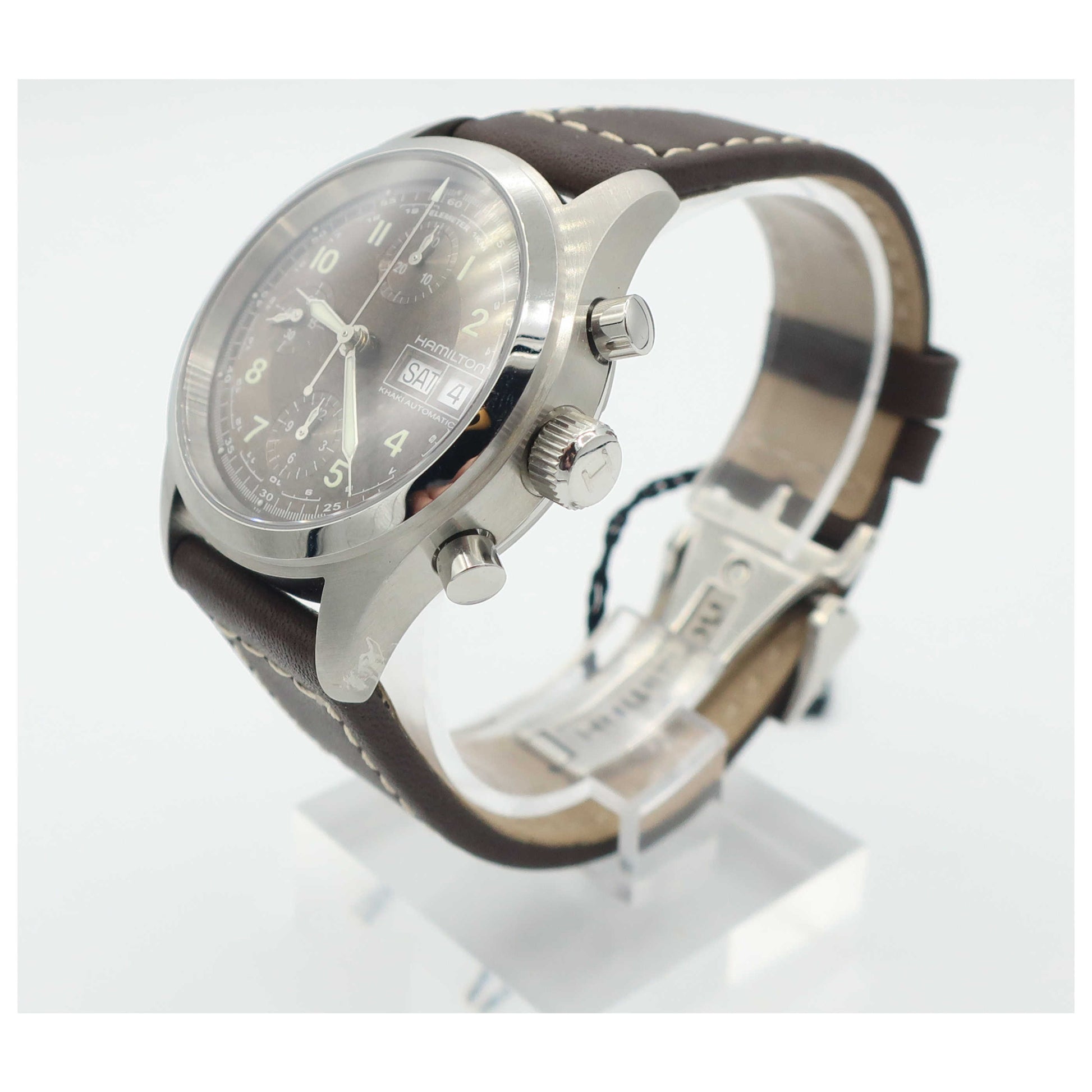 Hamilton Khaki Field Men's Automatic Watch H71456593-SDV - Image #4