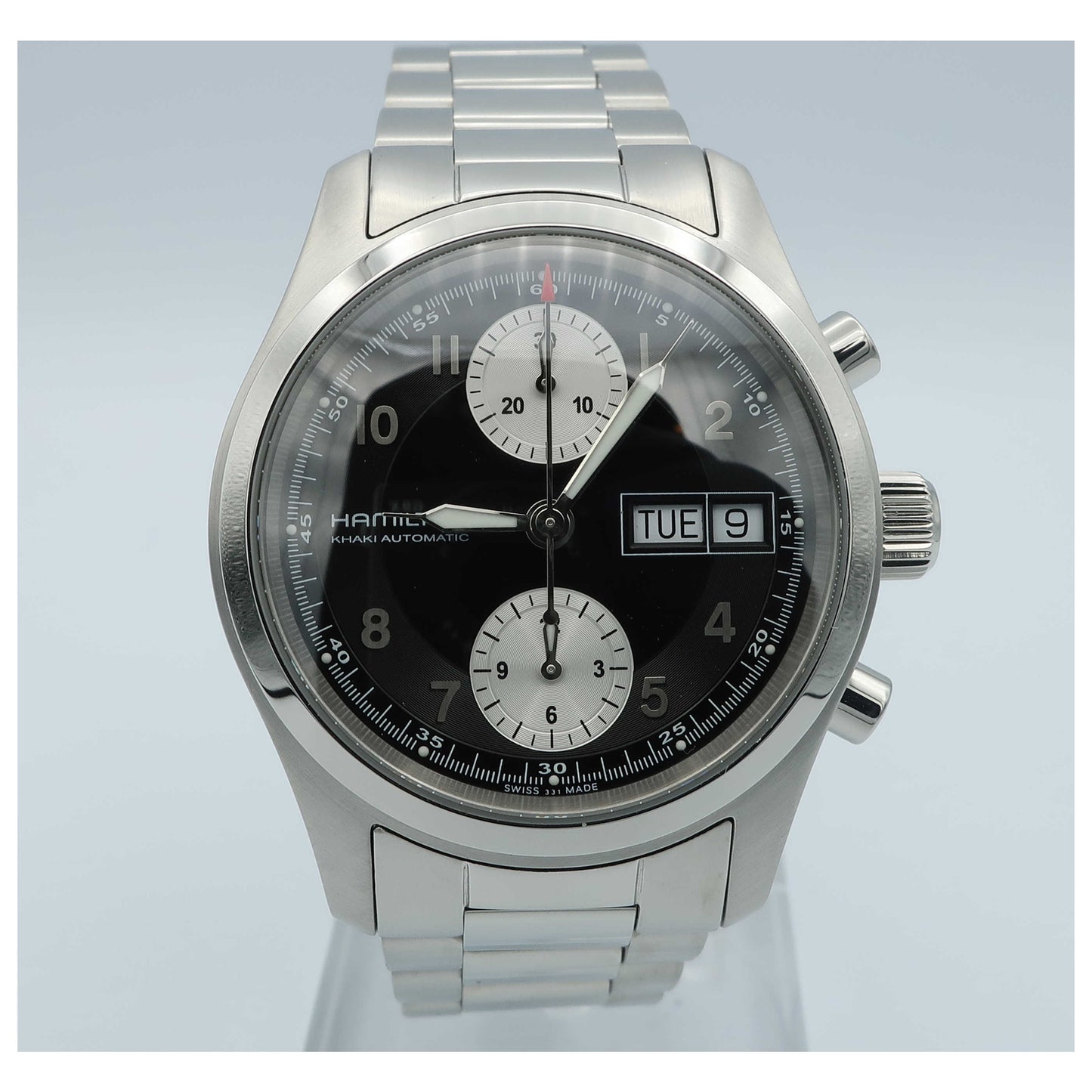 Front view of Hamilton Khaki Field Men's Automatic Watch H71466133-SD2