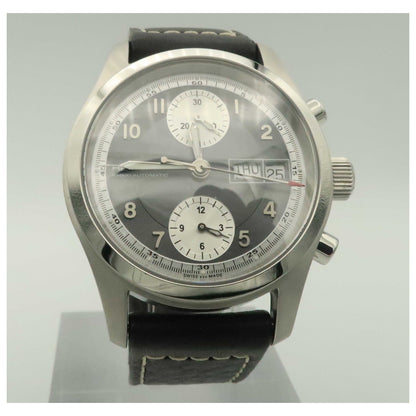 Front view of Hamilton Khaki Field Men's Automatic Watch H71466583-PO