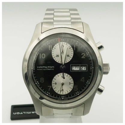 Front view of Hamilton Khaki Field Men's Automatic Watch H71566133-PO