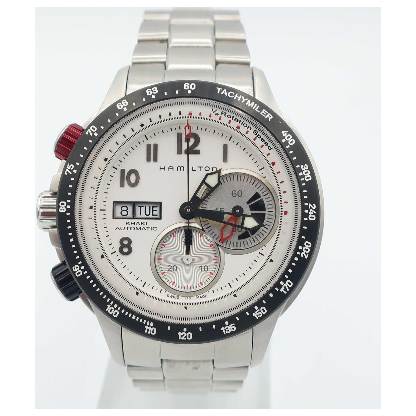 Front view of Hamilton Khaki Aviation Men's Automatic Watch H71726213-PO3