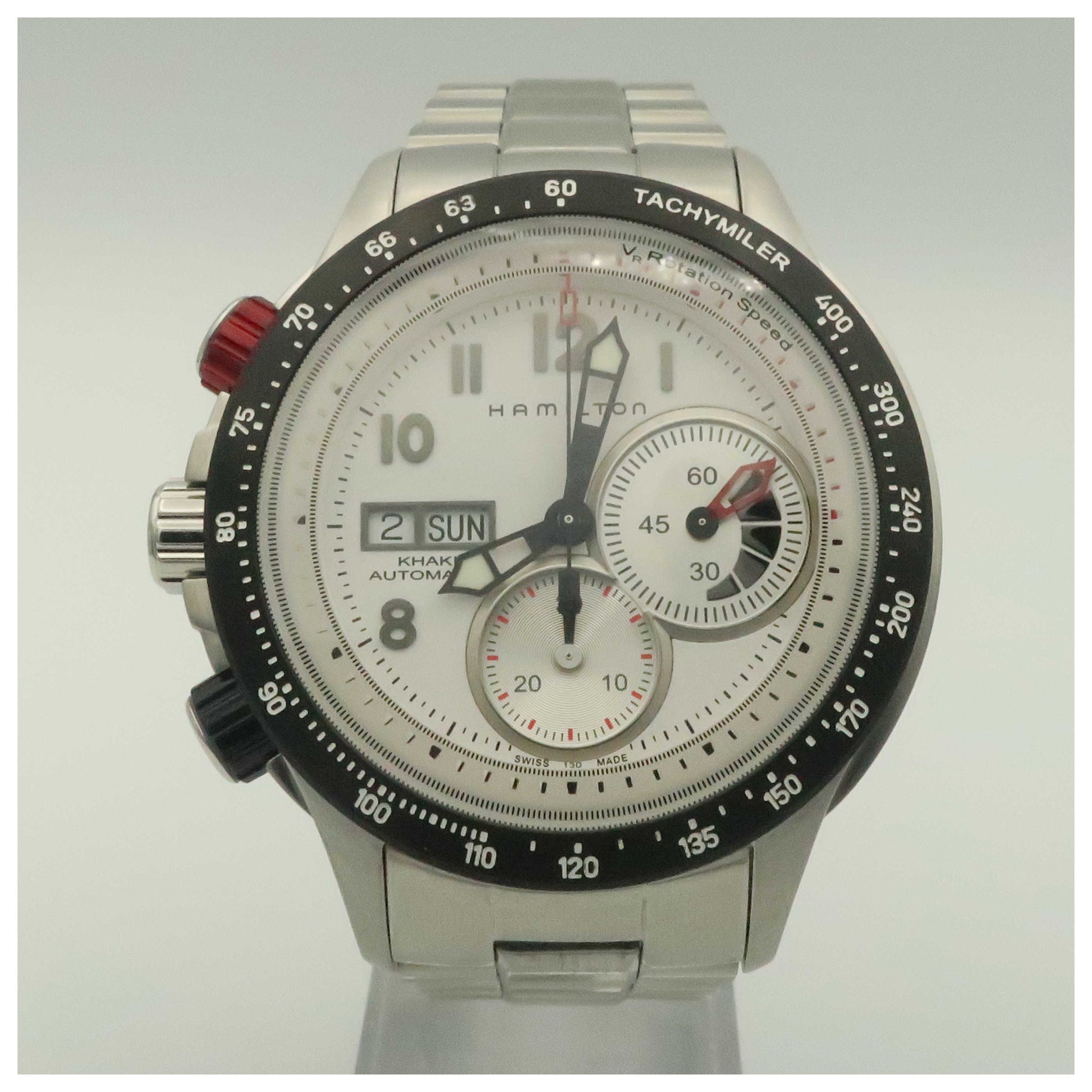 Front view of Hamilton Khaki Aviation Men's Automatic Watch H71726213-PO6