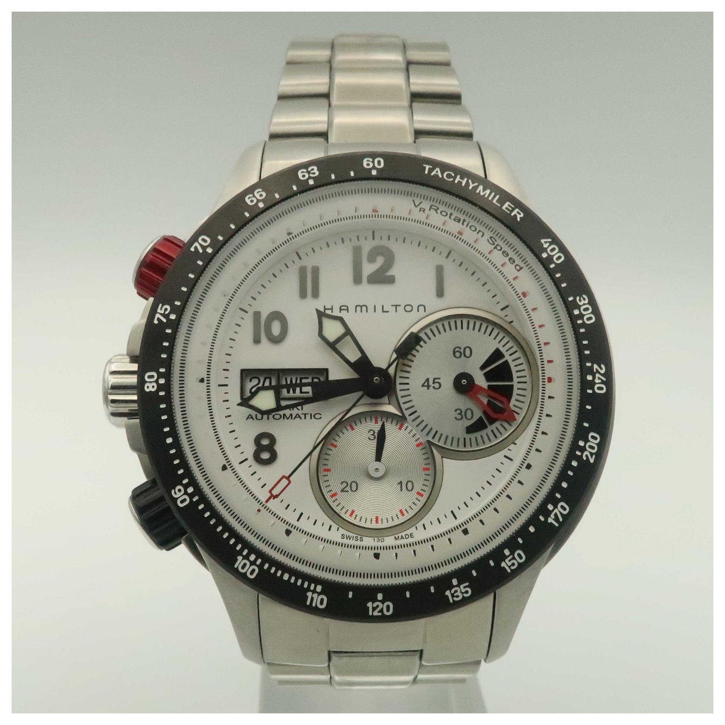 Front view of Hamilton Khaki Aviation Men's Automatic Watch H71726213-PO
